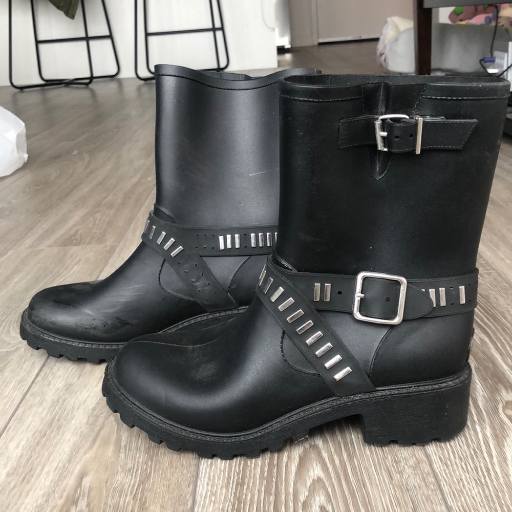 Dav Moto Rainboots